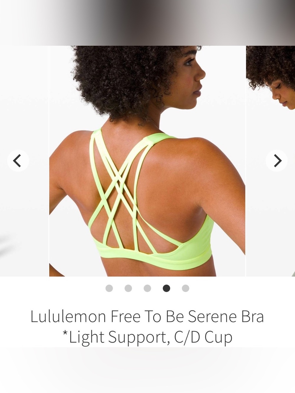 lululemon Free To Be Serene Bra